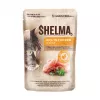SHELMA with turkey, duck, chicken and beef in sauce - wet cat food - 12x85g