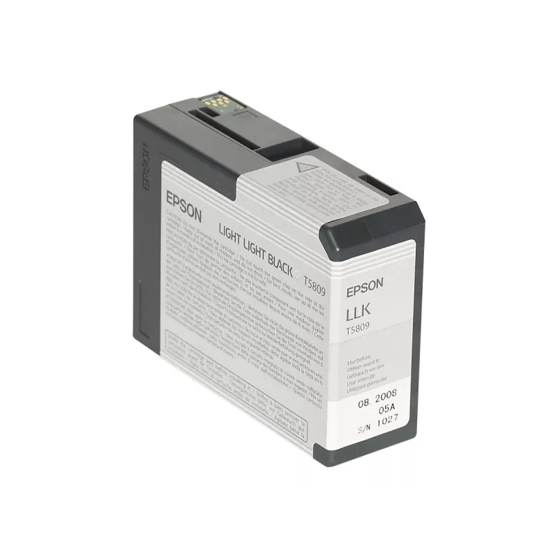 Epson Singlepack Light Light Black T580900, Light light black, Pigment-based ink, 80 ml, 1 pc(s)