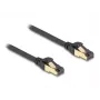 Network Cable DeLOCK RJ45 Cat.6A male to male S/FTP 0.3m Black