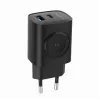USB-A USB-C charger 20W PowerDelivery Quick Charge 3.0, black