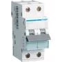 Hager MBN516. Number of Poles: 2P. AC Input Frequency: 50/60 Hz, Nominal Current Output: 16 A (MBN516)