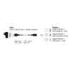 USB cable DeLOCK 88165 1 m USB A Black
