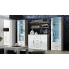Cama living room sideboard UNI sonoma oak/white gloss