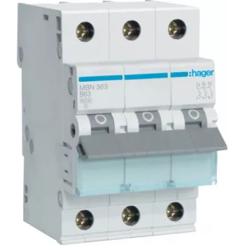Hager MBN363 Electrical Switch 3P (MBN363)