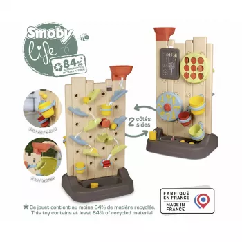 Life Activity Wall 6-in-1, Garden Play Equipment