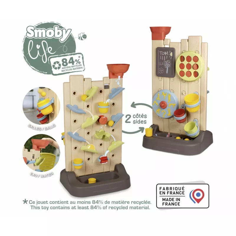 Life Activity Wall 6-in-1, Garden Play Equipment