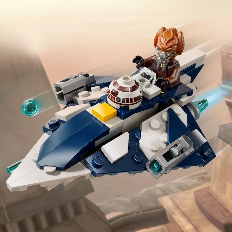 LEGO Microfighter Star Wars Plo Koon's Jedi Starfighter 75400 — 89 pieces, 1 minifigure, age 6+