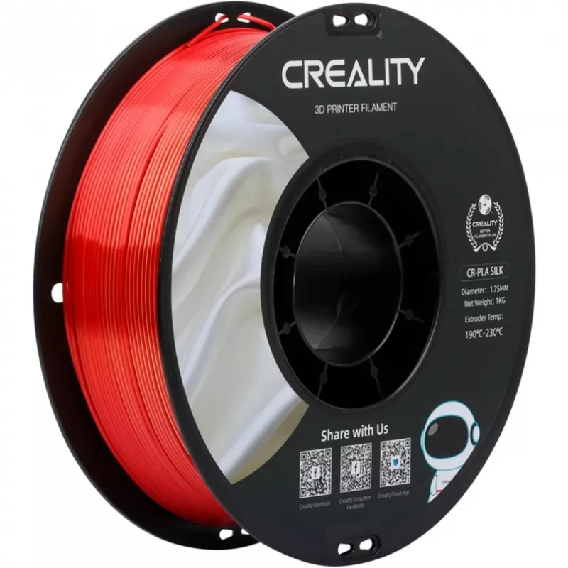 3D printing material Polylactic acid (PLA) Creality 3D 3301120009 Red 1 kg