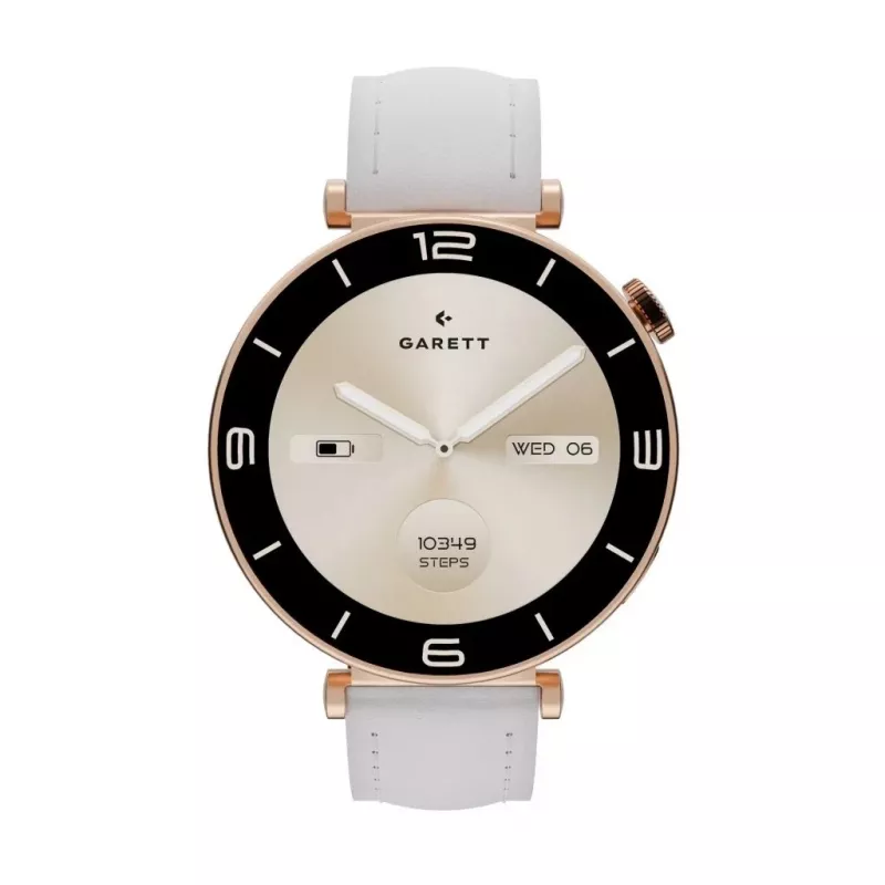 Smartwatch Garett Rose Gold mesh