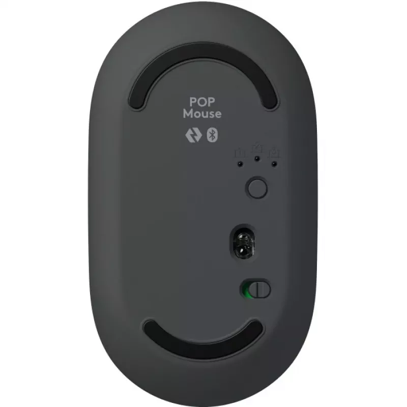 Logitech POP ICON COMBO Swiss, Grafit/Green, Bluetooth, Swiss, 920-013275