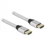 HDMI Cable DeLOCK Ultra High Speed 48 Gbps 8K 60 Hz Silver 3m