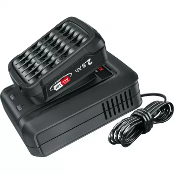 Battery Starter-Set 18V 1x 2,5Ah + Fast Charger AL 18V-44 (black, Lithium-Ion Battery 2,5Ah, POWER FOR ALL ALLIANCE)