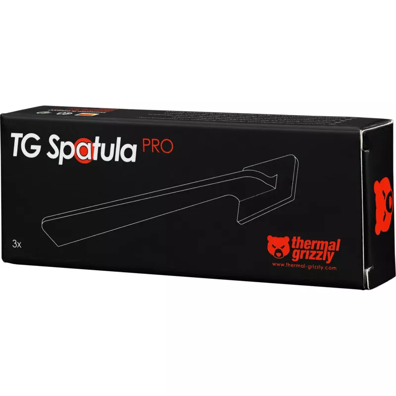 Thermal Grizzly Spachtel Pro applicators — set of 3 for thermal paste application