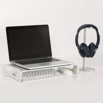 Laptop stand LogiLink BP0033 Silver