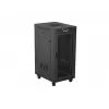 Freestanding rack cabinet LANBERG FF01-6824-23BL 24U 600×800 mm IP20 Black