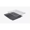 BOSCH HBA514BB3 oven + BOSCH HEZ538000 single-level telescopic runners