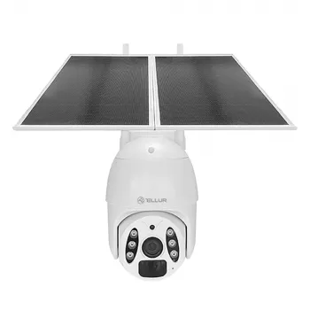 Surveillance Camera Tellur Smart WiFi Solar Camera P&T 3MP 2K UltraHD
