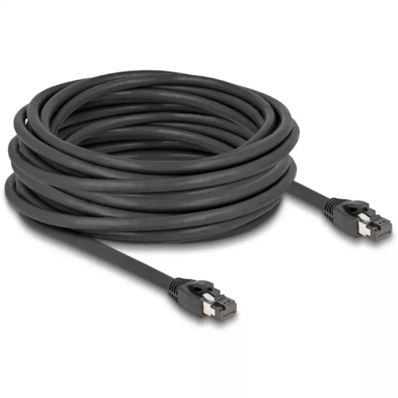Network Cable DeLOCK RJ45 Cat.8.1 10m Black
