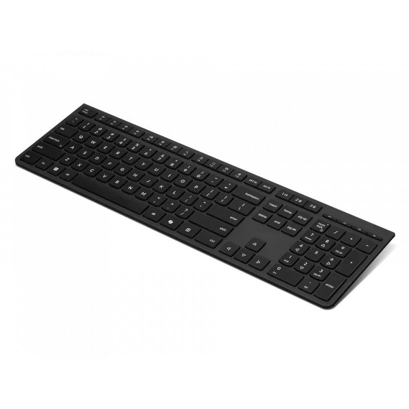 Wireless rechargeable keyboard stickers set by Lenovo — Estonian layout