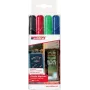 Chalk Marker Edding 4095 Bullet Black Blue Green Red