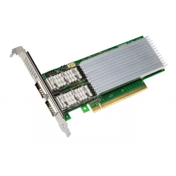 Network Adapter Intel E810-CQDA2 Fiber 100000 Mbit/s