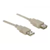 USB 2.0 Extension Cable DeLOCK 82240 3m Grey
