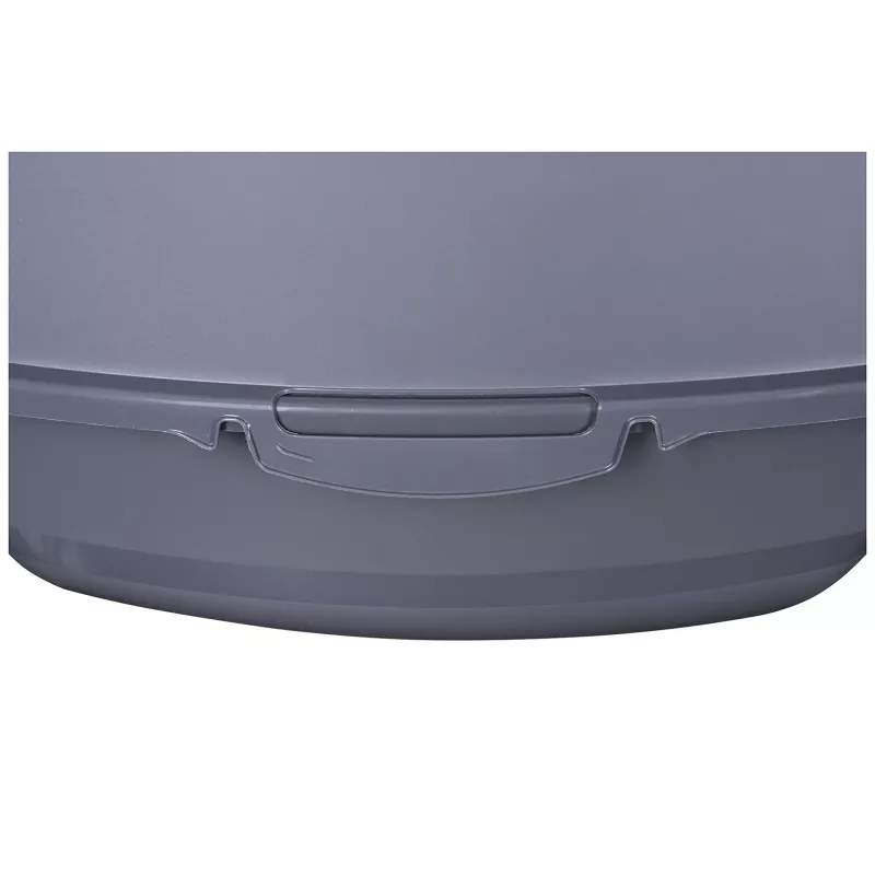Cat litter box DIAMENTIQ BAYA anthracite, plastic, 55.5 x 40 x 38.7 cm, reversible doors