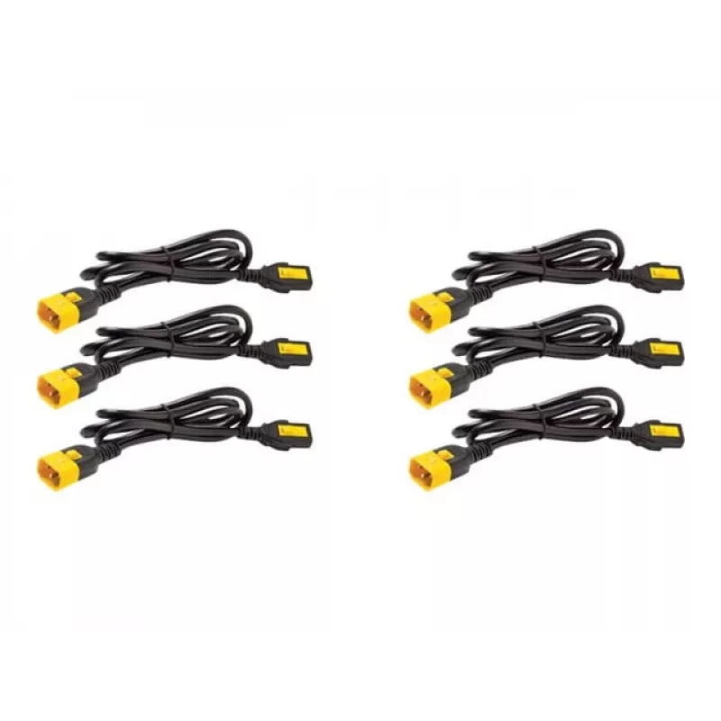 APC AP8704S-NA power cable Black, Yellow 1.22 m C13 coupler C14 coupler