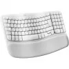 Keyboard Logitech Wave Keys for Mac QWERTZ German White