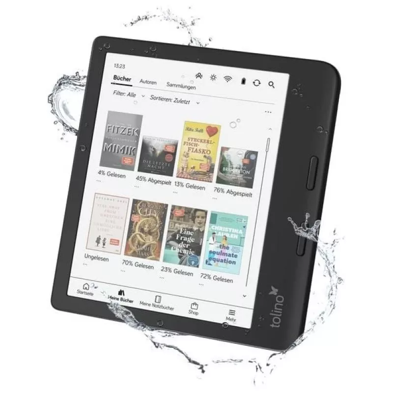 Tolino e-book reader Touchscreen Wi-Fi Black
