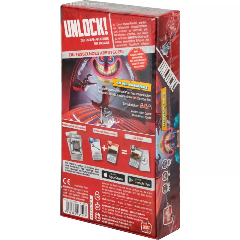Unlock - In the Mousetrap, Party Game Box 1B