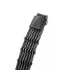 CableMod C-Series Pro ModMesh Sleeved 12VHPWR PCI-e Cable for Corsair (Carbon, 16-pin to Triple 8-pin, 600mm)