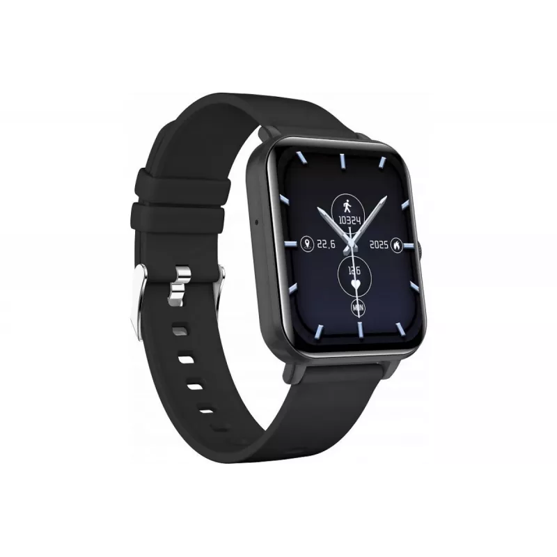 myPhone Watch Classic 2 4.7 cm (1.85) IPS Digital 240 x 284 pixels Touchscreen Black
