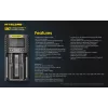 Nitecore UM2 battery charger Household battery DC Lithium-Ion Nickel-Cadmium