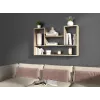 BILBAO 4P hanging bookcase 100x16x60 cm sonoma