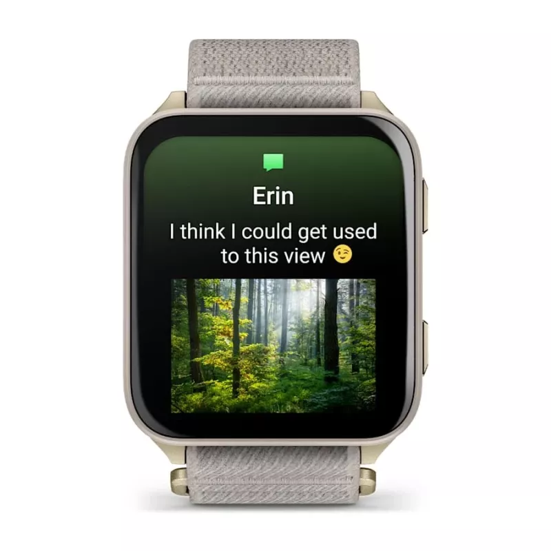 Smartwatch GARMIN Venu X1 — 5.08 cm (2 inch) AMOLED 448×486 px, Touchscreen, Wi‑Fi, GPS, Nylon band, 34 g