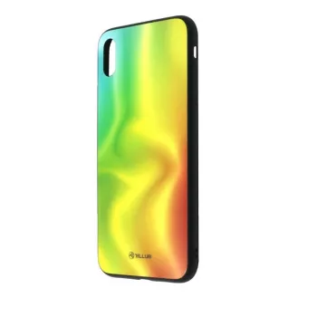 Screen protector glass Tellur for iPhone XS Max — printed silk finish