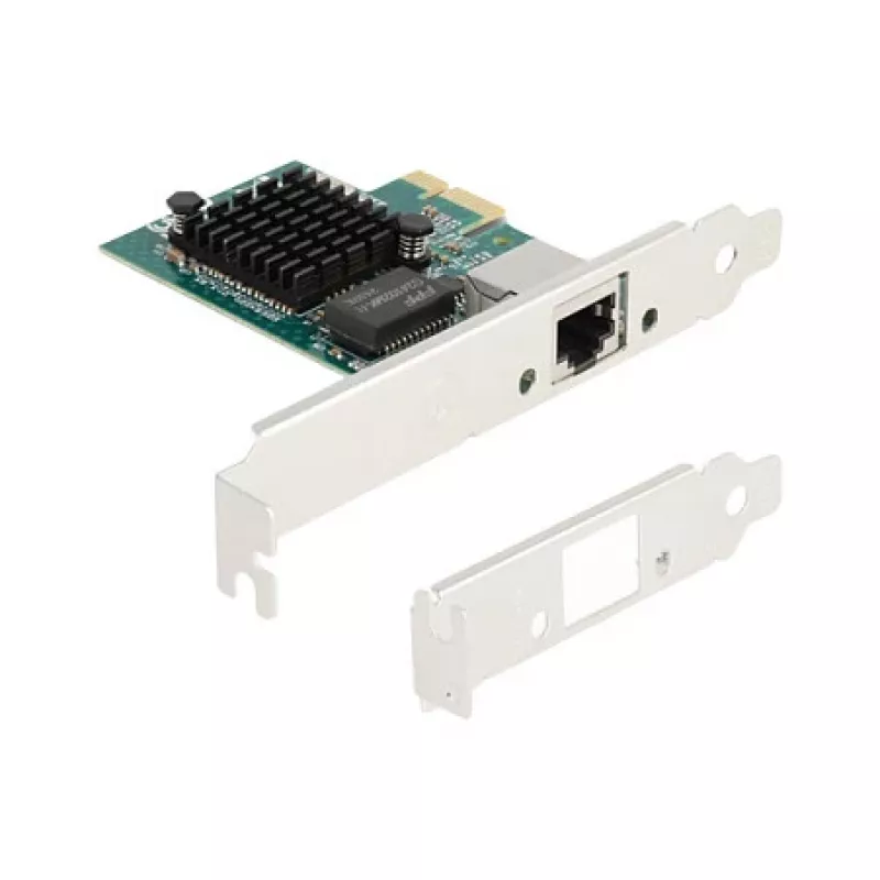 DeLOCK PCI Express x1 Card 1 x RJ45 Gigabit LAN BCM Grey