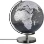 Table globe TROIKA G3011T-BKSI/CB — compact tabletop globe for desk placement