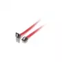 Equip SATA ll Internal Connection Cable, 0.3m, 0.3 m, SATA II, SATA 7-pin, SATA 7-pin, Male/Male, Red