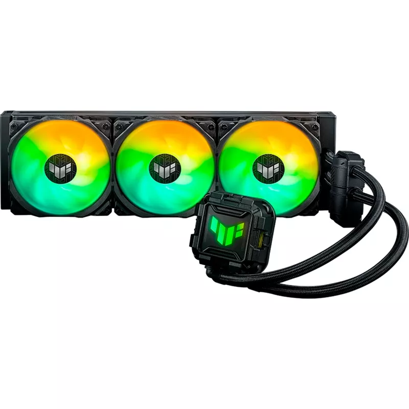 ASUS TUF GAMING LC II 360 ARGB Processor Liquid cooling kit 12 cm Black