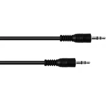 Omnitronic 3.5mm Stereo Cable 3m Black – audio connector cable, model 30211605