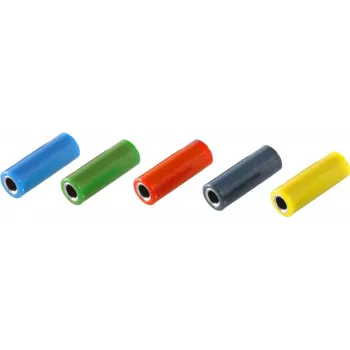 Wire Connector Banana ShiverPeaks BS56230-SET Black Blue Green Red Yellow