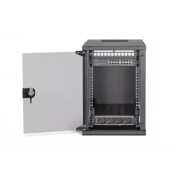 DIGITUS SOHO Pro Network Set, 254 mm (10 inch) - 9U, 315 x 300 mm (W x D)
