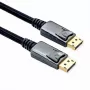 ROLINE 11.04.5866 DisplayPort-Cable 1 m Black - Silver (11.04.5866)