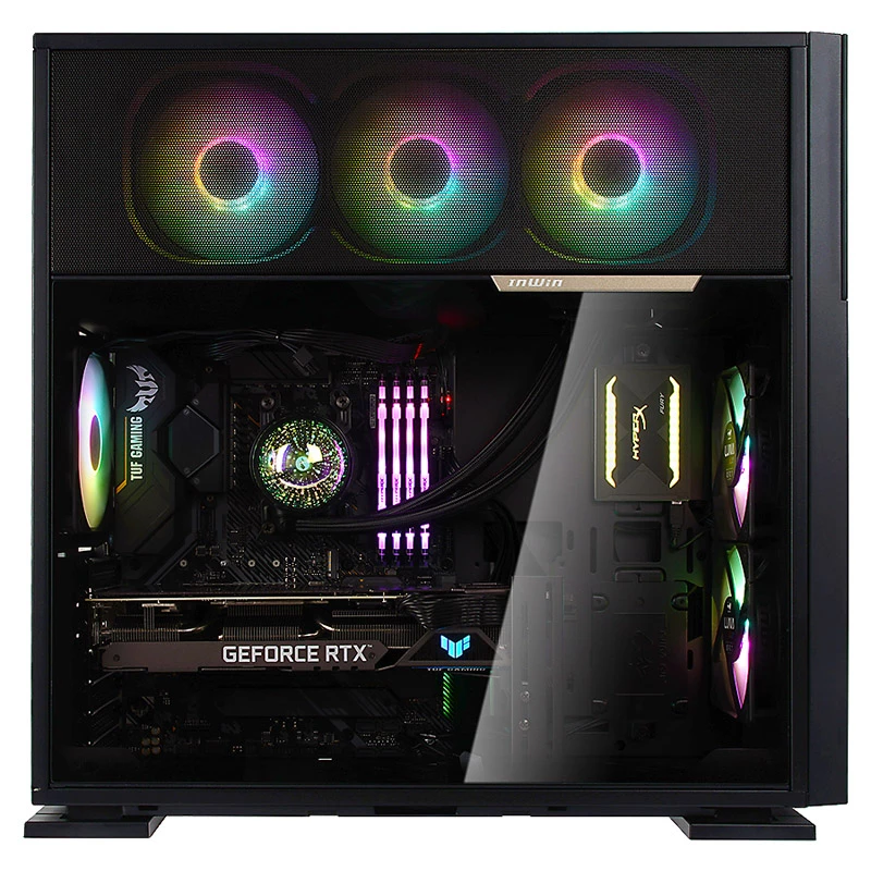 Computer case In Win IW-CS-515BLK-1AL120 Midi Tower Black