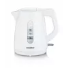 Electric kettle SEVERIN 1 L 2200 W white — cordless, 360° base, concealed heating element