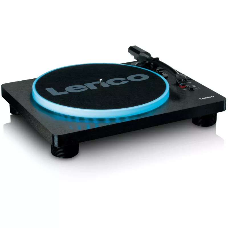 Lenco LS-50LED - Turntable - 4 Watt (total) - Black (A004784)