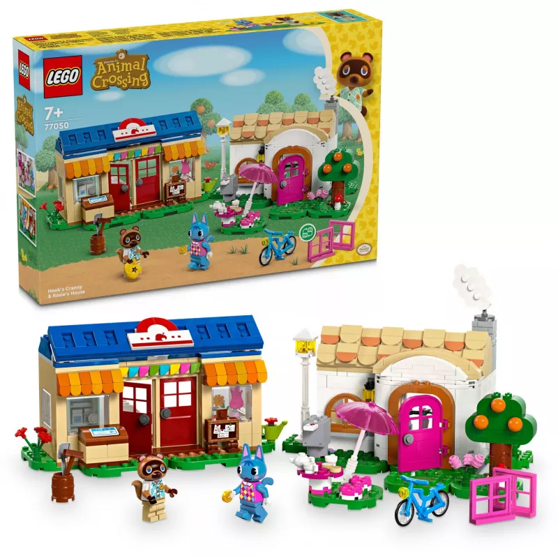 Construction toy LEGO 77050 Animal Crossing Nook's Shop Sophie's House set – modular playset