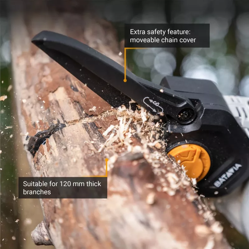 Batavia B.V. 18V Nexxsaw Cordless One-Hand Chainsaw 6'' V3 - Without Battery and Charger | Chainsaw